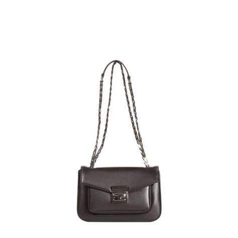 fendi tasche schwarz silber|Damentaschen .